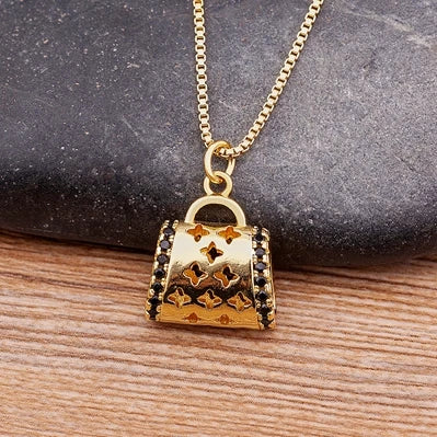 Creative Retro Bag Necklace