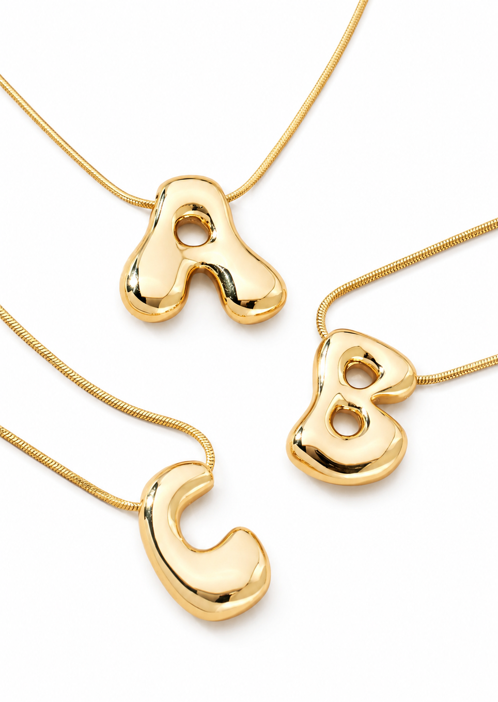 Necklace Trendy Initials