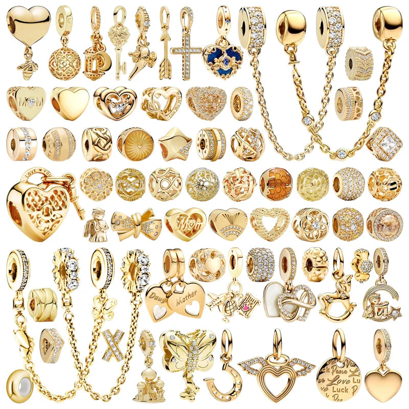 Charms Gold for Bracelet