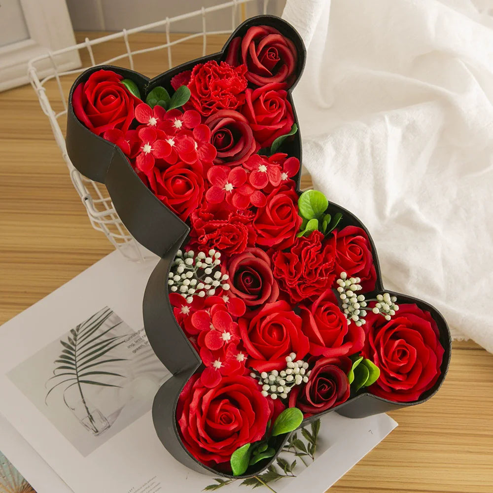 Roses Box Osito Flower and Soap