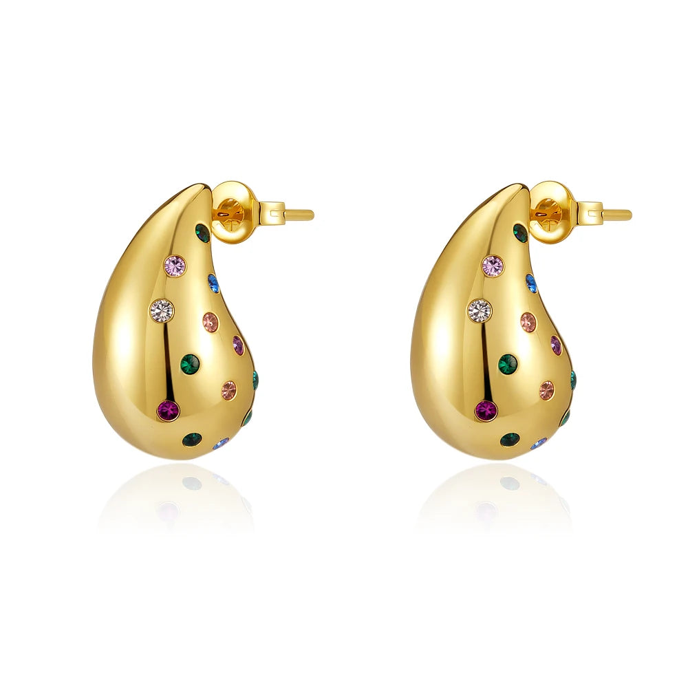 European Earrings by Brenda Aracely