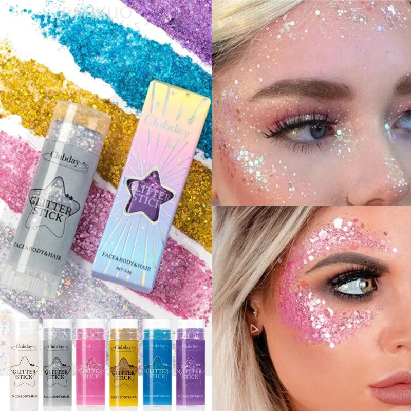 NEW PRODUCT IG Glitter Hair Face and Body Painting Brighten
