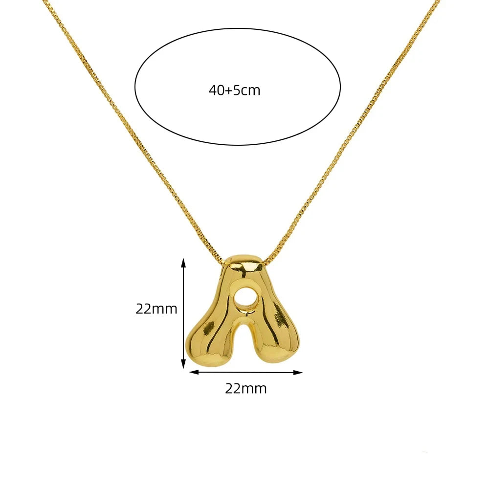 Necklace Trendy Initials