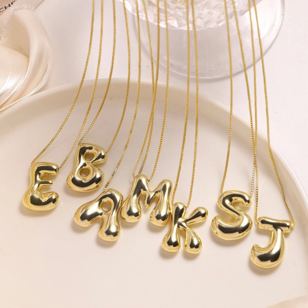 Necklace Trendy Initials