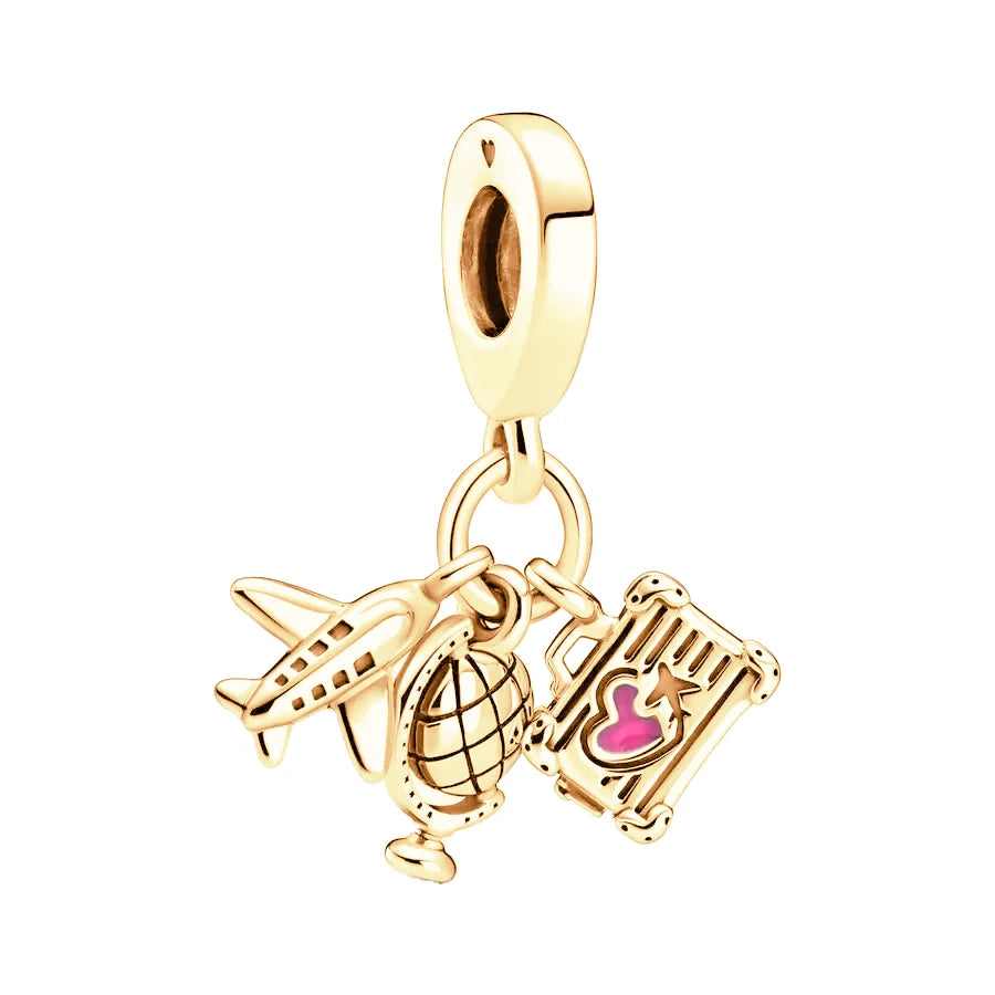 Charms Gold for Bracelet