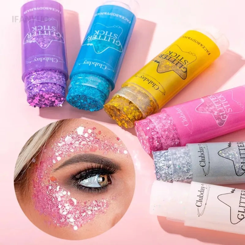 NEW PRODUCT IG Glitter Hair Face and Body Painting Brighten